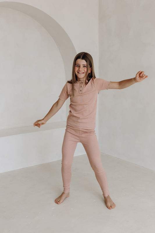 Girls Pink Sleep Pant