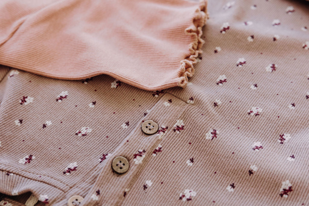 Girls Teddy Shorts & Tee Set