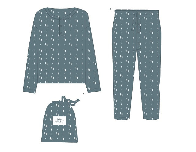 Christmas Pyjama Set – Boys Pants & Long Tee