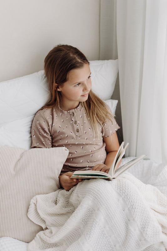 Girls Teddy Sleep Tee
