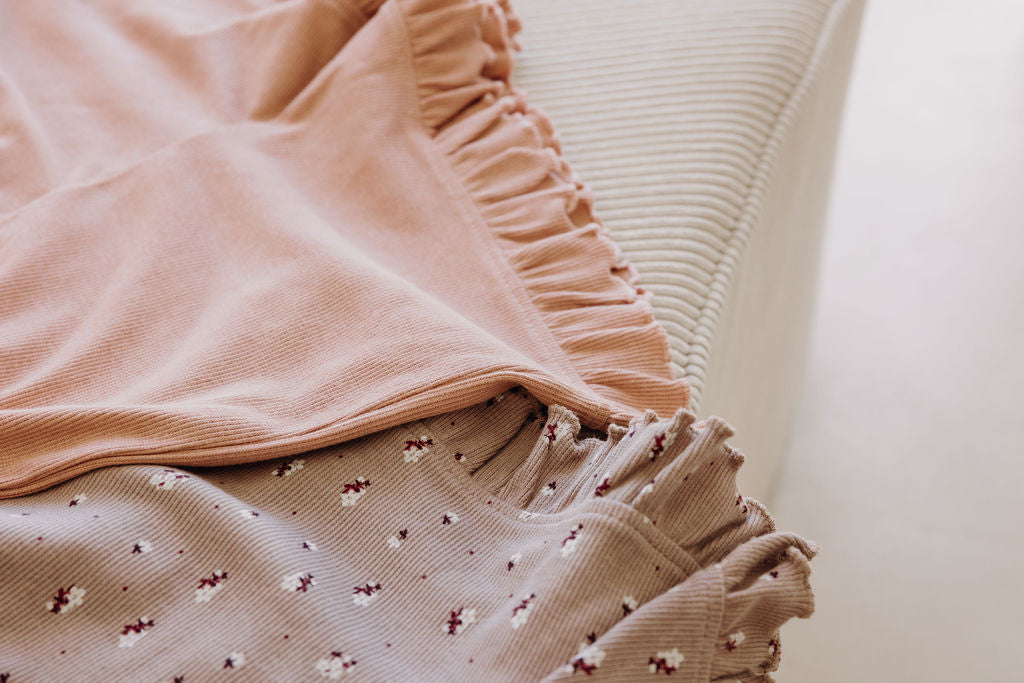 Organic girls shorts and t-shirt sleepwear set